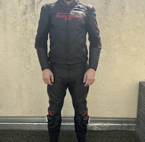 Combinaison moto cuir homme - combinaison,